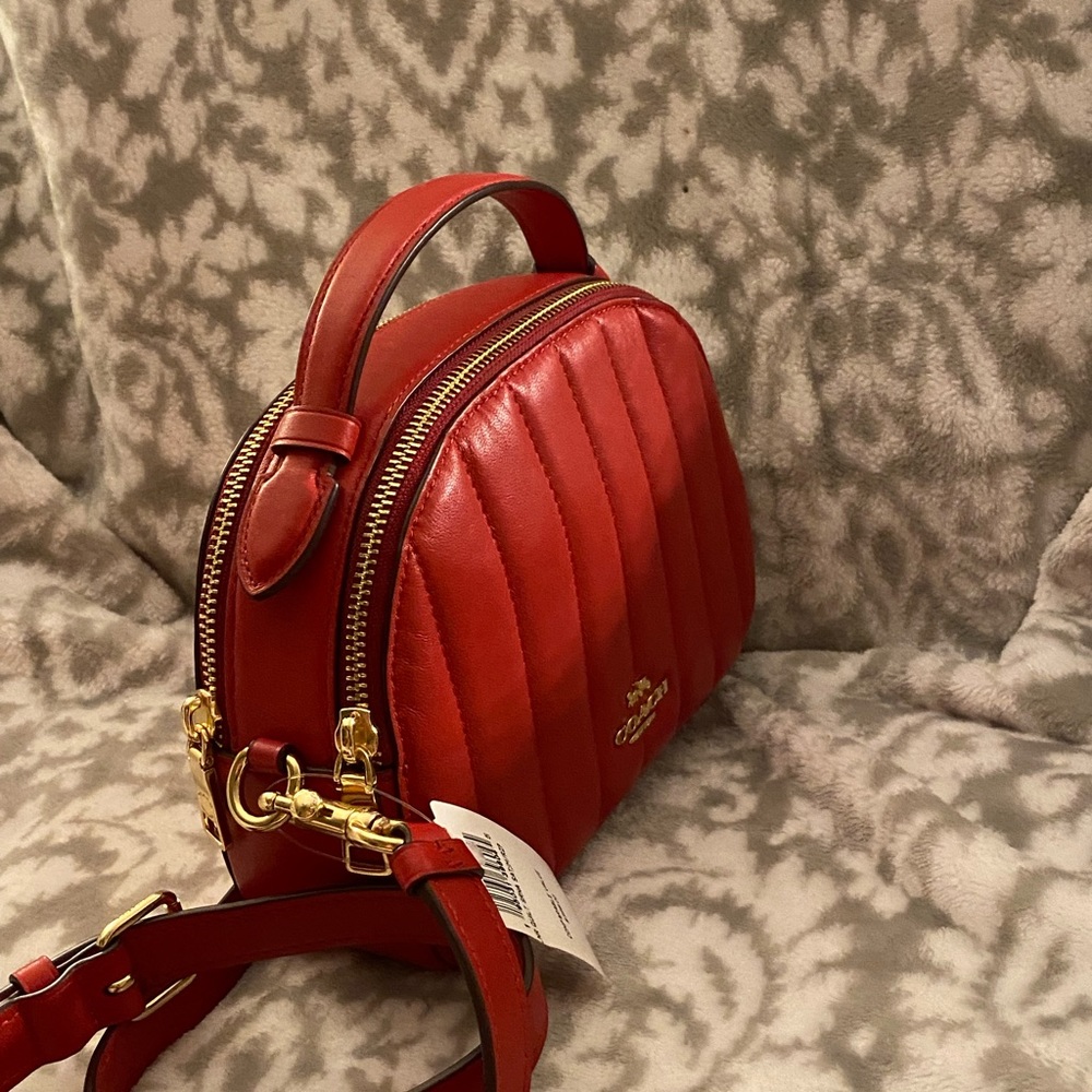 - NWT 👛❤️ Quilted COACH Crossbody/Satchel ❤️👛 - Picture 5 of 11